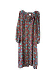 Vienna Silk Caftan Dress One Size